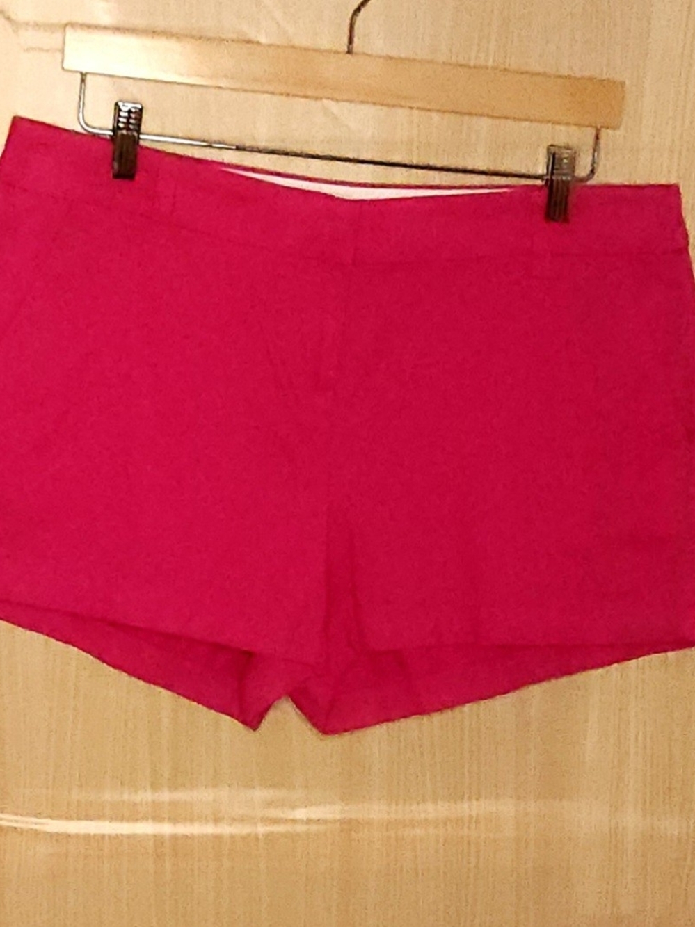 J. Crew women's pink cotton chino shorts 12
